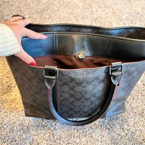 Coach laptop bag